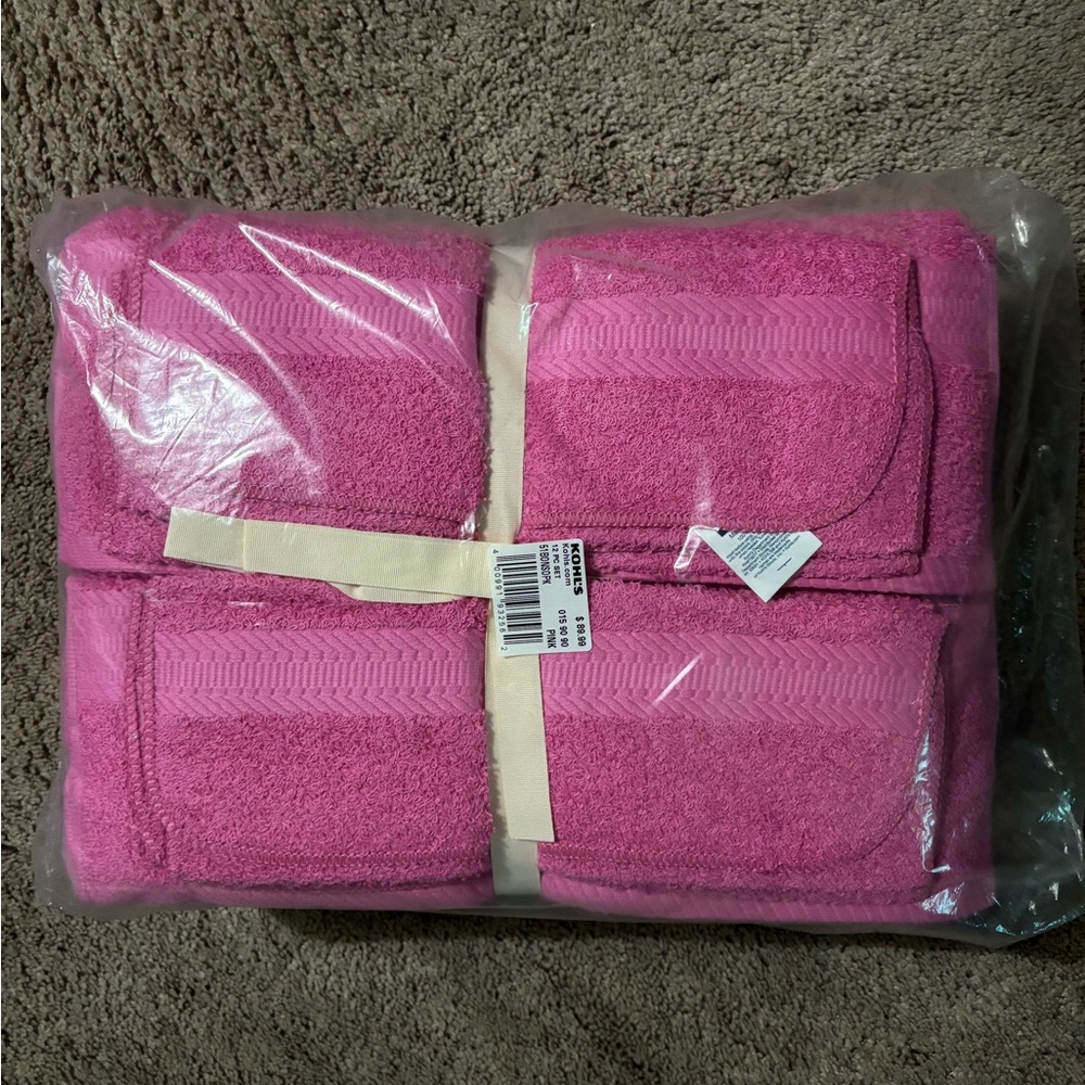 12 piece towel set